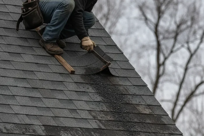 Roof During Inspection